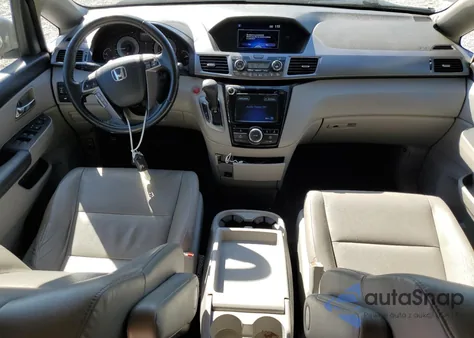 2014 Honda Odyssey Exl z USA, uszkodzony, nr VIN 5FNRL5H69EB102832